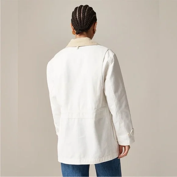 J. Crew Barn Jacket in canvas - Picture 3 of 7